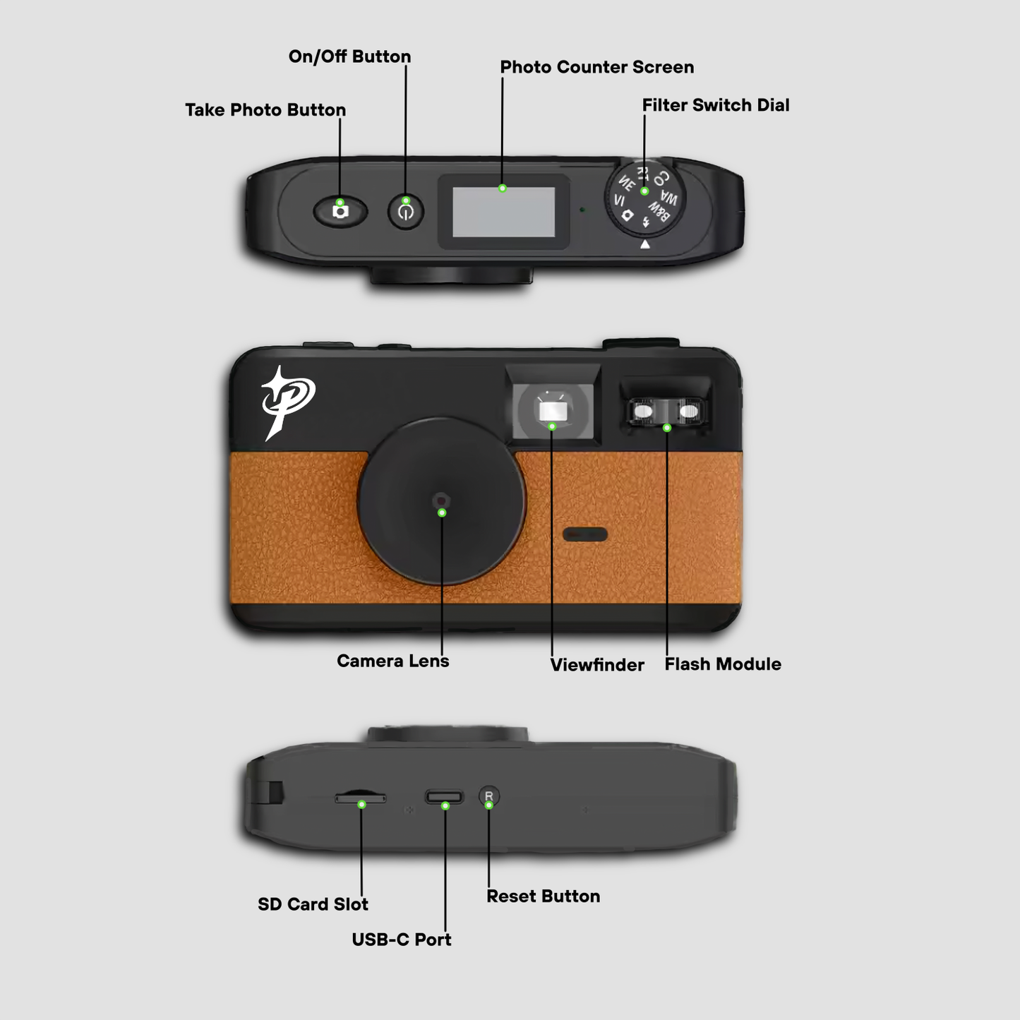 Project Presente - Digital Film Camera